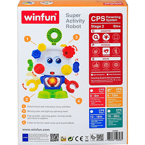 Развивающая игрушка WinFun Бизи-робот от WinFun