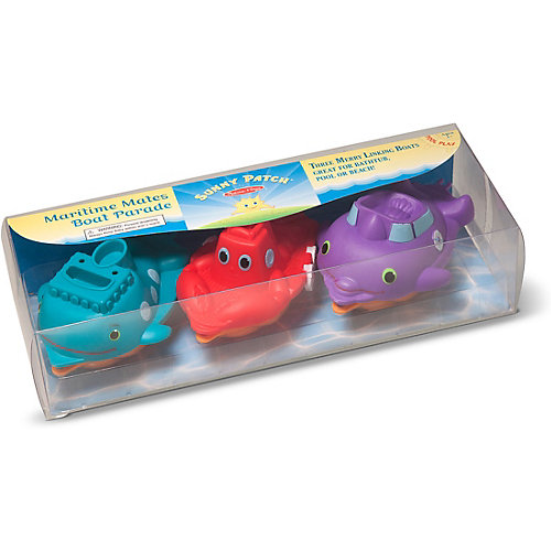 Набор для ванной Melissa&Doug Дружные кораблики, 3 шт от Melissa & Doug