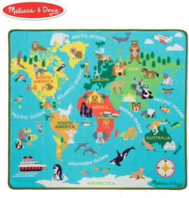 Игровой коврик Melissa&Doug Мир