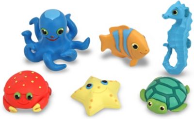 Набор фигурок Melissa&Doug Морские животные, 6 шт