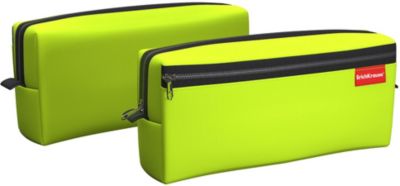 Пенал квадро Erich Krause Neon Yellow