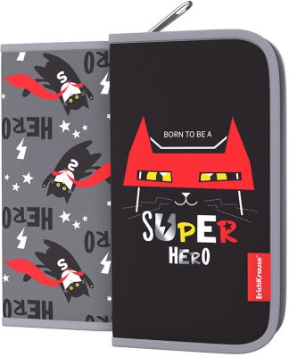 Пенал-книжка Erich Krause Super Hero, без наполнения