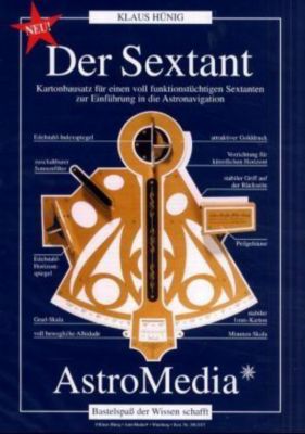 Buch - Der Sextant, Kartonbausatz
