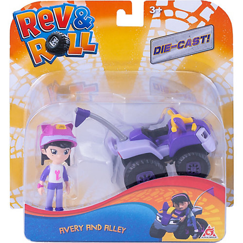 Игровой набор Rev&Roll Авери и Аллей от Alfa Group