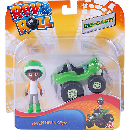Игровой набор Rev&Roll Оуен и Крэш от Alfa Group