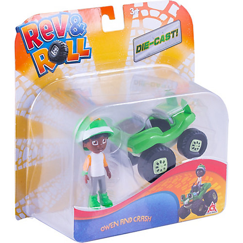 Игровой набор Rev&Roll Оуен и Крэш от Alfa Group