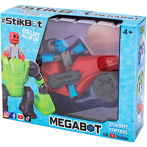 Игровой набор Stikbot Stikbot Мегабот Турбо Байк от Zing