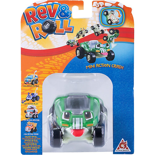 Мини-машинка Rev&Roll Крэш от Alfa Group