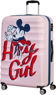 Чемодан American Tourister Милашка Минни "Привет Красотка", высота 74 см