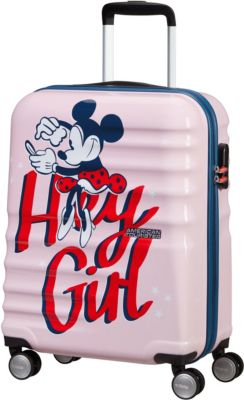 Чемодан American Tourister Милашка Минни "Привет Красотка", высота 55 см
