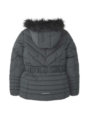 Warme Funktionsjacke mit Gürtel Outdoorjacken für Mädchen, s Winterjacke mit Fake Fur Kragen Outdoorjacken, s.Oliver | myToys