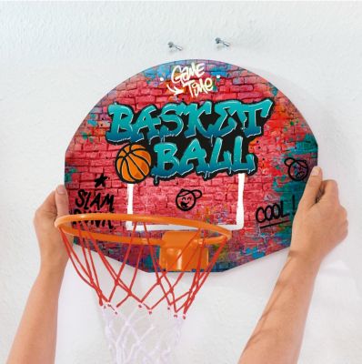 Basketball Set, höhenverstellbar 66-160 cm, Simba, orange myToys