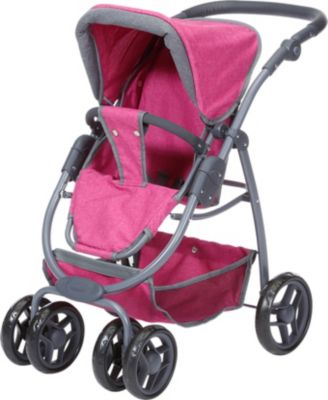 Knorrtoys Puppenwagen Coco 2in1 Berry Princess 