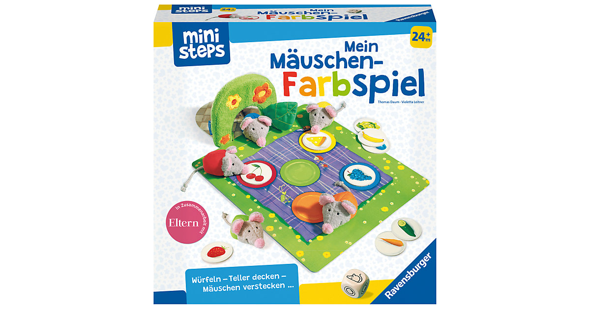 Brettspiele/Lernspiele: Ravensburger ministeps® Mein Mäuschen-Farbspiel