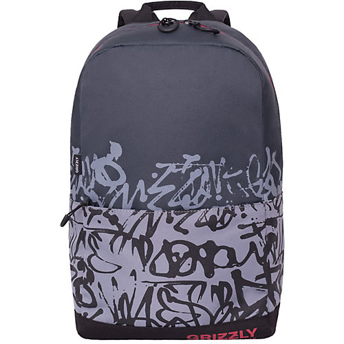 Рюкзак Grizzly RQ-010-2 №1 - grau/schwarz от Grizzly