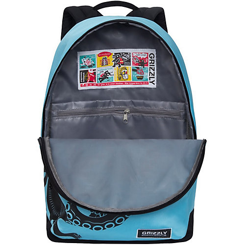 Рюкзак Grizzly RQ-007-5 №1 - schwarz/blau от Grizzly