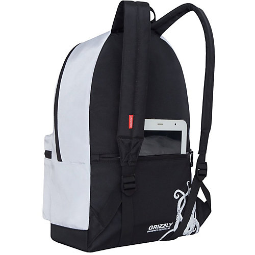 Рюкзак Grizzly RQ-007-5 №2 - черный/белый от Grizzly