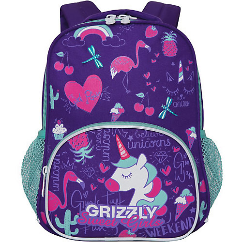 Рюкзак детский Grizzly RK-076-3 №3 - фиолетовый от Grizzly