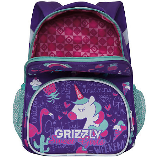 Рюкзак детский Grizzly RK-076-3 №3 - фиолетовый от Grizzly