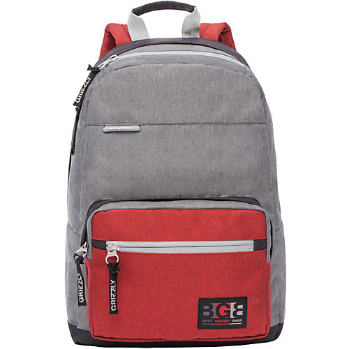 Рюкзак Grizzly RQ-008-2 №4 - серый от Grizzly