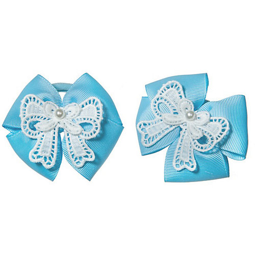 Бант Babys Joy, 2 шт - голубой от Babys Joy