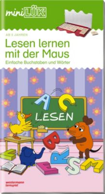 Buch - miniLK: Lesen lernen mit der Maus 1, bungsheft