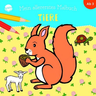 Image of Buch - Mein allererstes Malbuch: Tiere
