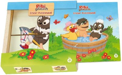 Image of Buch - Unser Sandmännchen Pittiplatsch Erstes Puzzle (Kinderpuzzle)