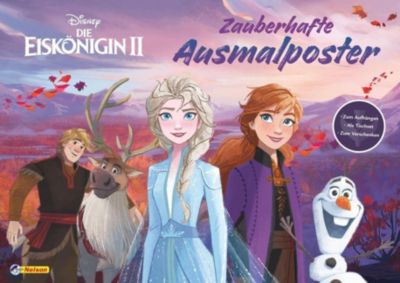 Disney Die Eiskönigin II: Zauberhafte Ausmalposter