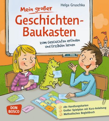 Mein Großer Geschichten Baukasten Zum Geschichten Erfinden Und Erzählen Lernen Kinderspiel 5546