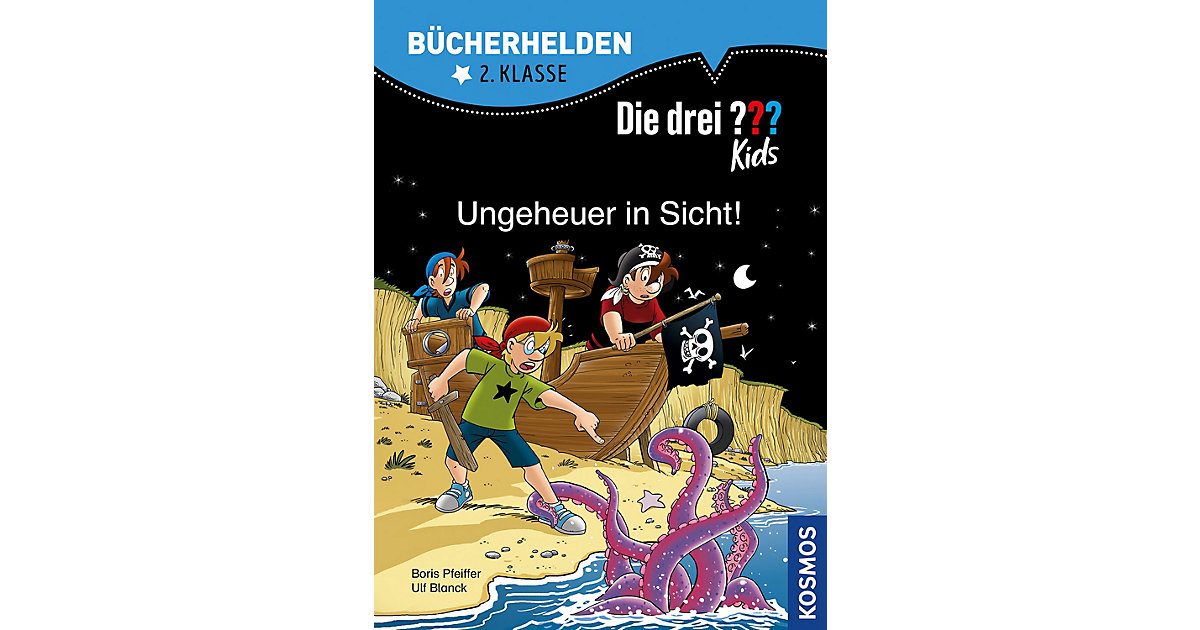 Image of Buch - Bücherhelden: Die drei ??? Kids: Ungeheuer in Sicht!, 2. Klasse