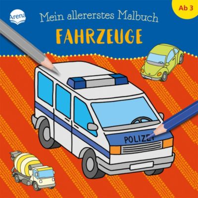 Image of Buch - Mein allererstes Malbuch: Fahrzeuge