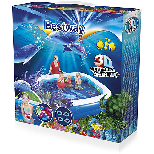 Надувной бассейн Bestway Поиски сокровищ, 262х175х51 см от Bestway