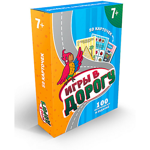 Карточная игра Проф-Пресс "Игры в дорогу", 100 игр от Проф-Пресс