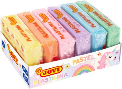 Пластилин Jovi 6 цветов, 300 г
