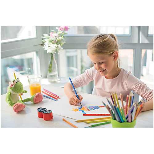 Цветные карандаши Faber-Castell Grip, 6 цветов от Faber-Castell