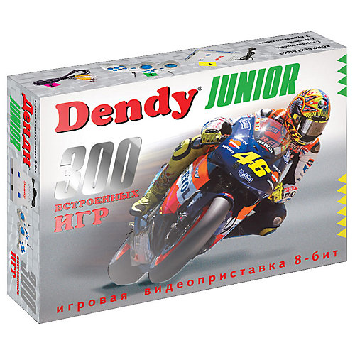 Игровая приставка Dendy Junior, 300 игр