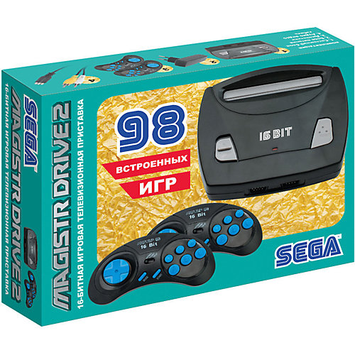 Игровая приставка Sega Magistr Drive 2 lit, 98 игр