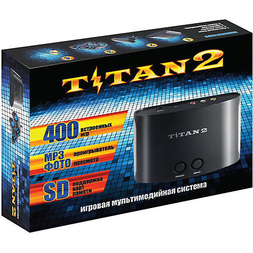 Игровая приставка Titan 2, 400 игр от Titan
