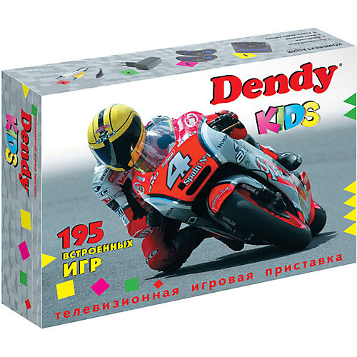 Игровая приставка Dendy Kids, 195 игр от Dendy
