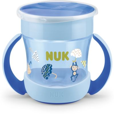 Mini Magic Cup, 160ml, einzigartiger Trinkrand, abdichtende Silikonscheibe, ab 6 M, BPA-frei, Affe 2