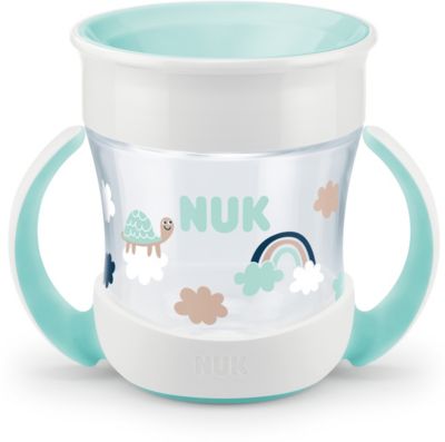 Mini Magic Cup, 160ml, einzigartiger Trinkrand, abdichtende Silikonscheibe, ab 6 M, BPA-frei, Schildkröte 2