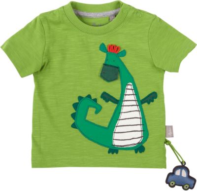 Sigikid Baby Jungen T-Shirt - Einfarbiges Baumwollshirt Für Jungen