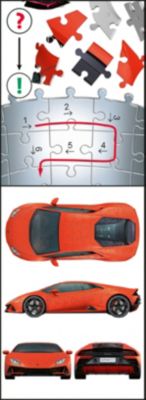 Ravensburger 3D Puzzle  Lamborghini Huracán EVO  Erwachsene Kinder ab 8 Jahren 