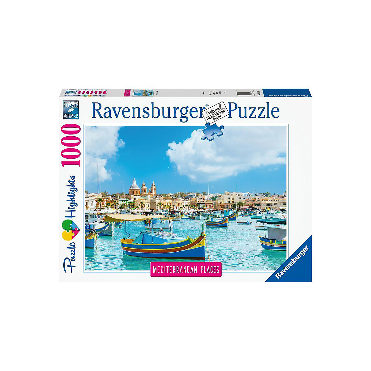 Ravensburger Puzzle Mediterranean Malta 1.000 Teile