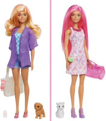 BARBIE Day-to-Night Color Reveal Puppe 25 Überraschungen GPD54 