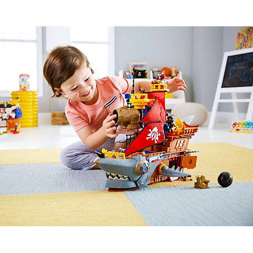 Игровой набор Imaginext Пиратский корабль "Акула" от Mattel