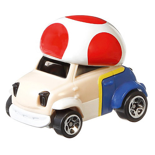 Машинка Hot Wheels Super Mario Тоад, 1:64 от Mattel