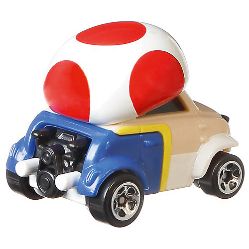Машинка Hot Wheels Super Mario Тоад, 1:64 от Mattel