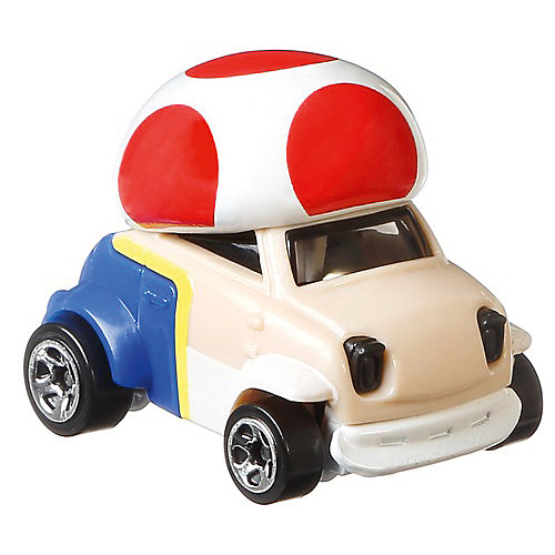 Машинка Hot Wheels Super Mario Тоад, 1:64 от Mattel